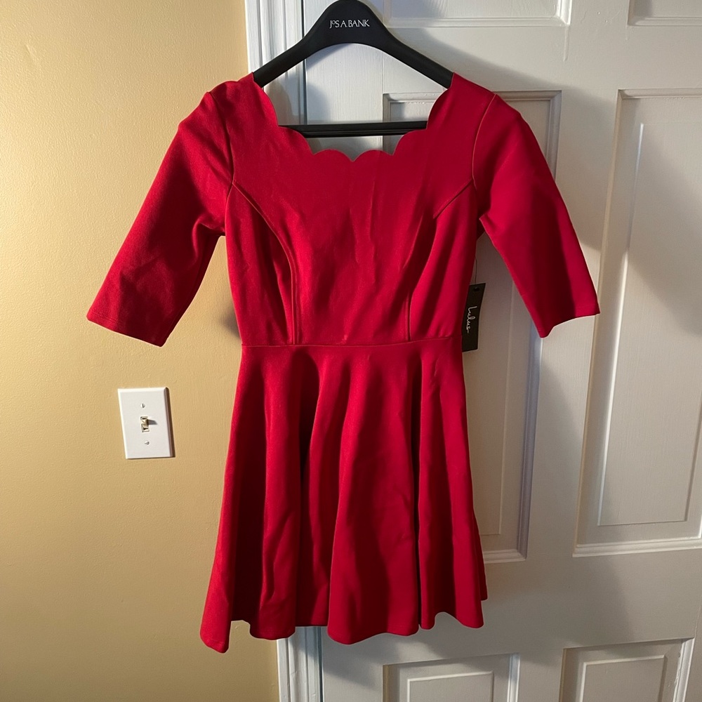 Lulus red dress, fantastic condition, worn once